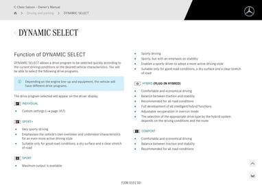 Mercedes-Benz catalogue Page 353