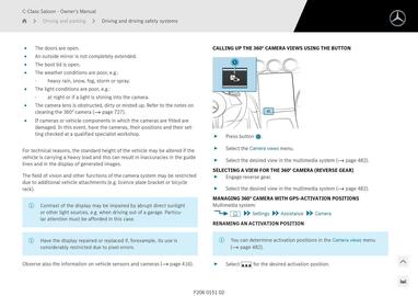 Mercedes-Benz catalogue Page 486