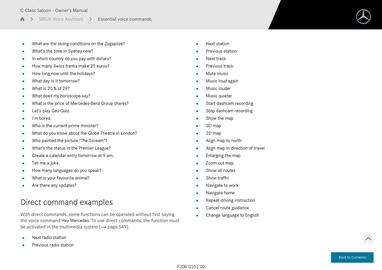 Mercedes-Benz catalogue Page 556