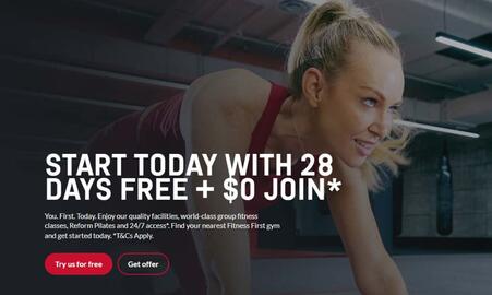 Fitness First catalogue week 18 Page 1