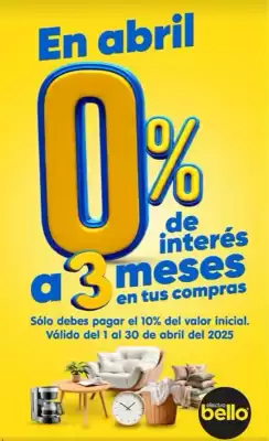 Catálogo Electrobello (válido hasta 30-04)