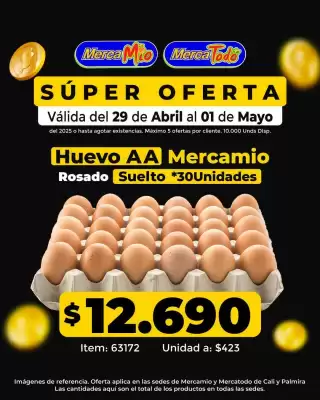Catálogo MercaTodo (válido hasta 1-05)