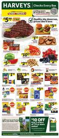 Harveys Supermarkets Weekly Ad week 18 Page 1