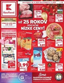 Kaufland SK akciós újság hét 18 Oldal 1