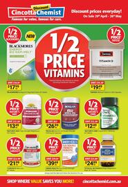 Cincotta Chemist catalogue Page 1