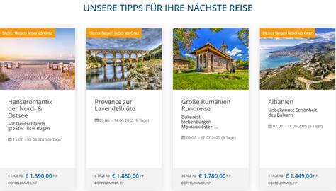 Gruber Reisen Flugblatt woche 18 Seite 1