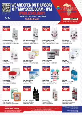 Africa Cash and Carry catalogue (valid until 5-05)