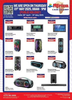Africa Cash and Carry catalogue (valid until 21-05)