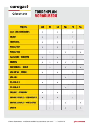 Eurogast Grissemann Flugblatt (gültig bis 3-05)