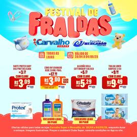 Catálogo Carvalho Supermercado semana 18 Página 1