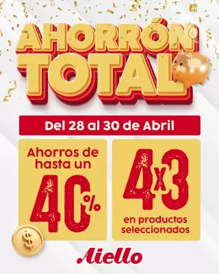 Catálogo Supermercados Aiello (válido hasta 30-04)