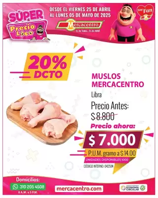 Catálogo MercaCentro (válido hasta 5-05)