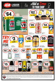 IGA Liquor catalogue week 18 Page 1