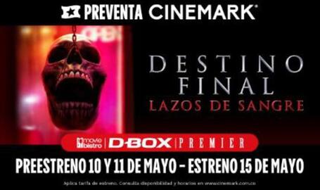 Catálogo Cinemark Página 1