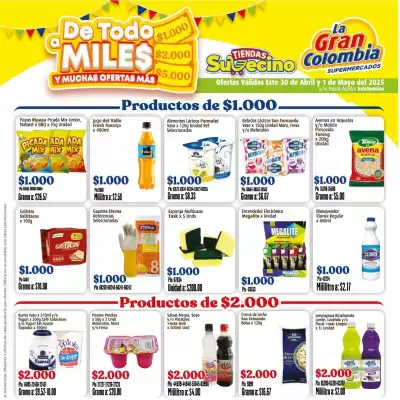 Catálogo La Gran Colombia (válido hasta 1-05)