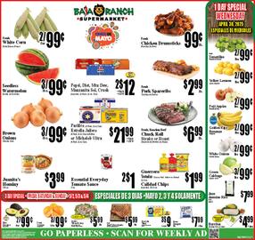 Baja Ranch Weekly Ad week 18 Page 1
