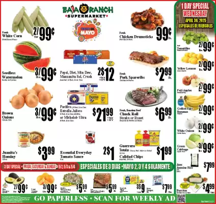 Baja Ranch Weekly Ad (valid until 6-05)