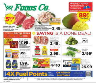 Foods Co Weekly Ad week 18 Page 1