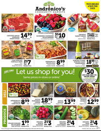 Andronico's Weekly Ad week 18 Page 1