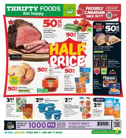 Thrifty Foods flyer week 18 Page 1