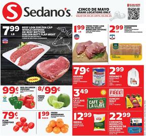 Sedano's Weekly Ad week 18 Page 1