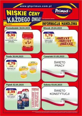 Primus gazetka (ważność do 3-05)