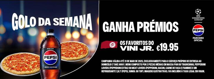 Folheto Pizza Hut Página 1