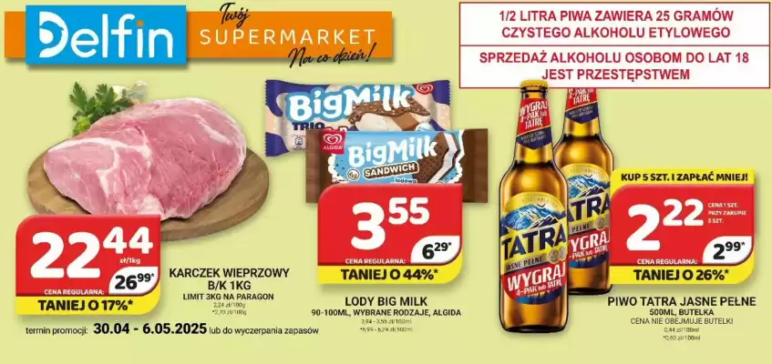 Delfin gazetka (ważność do 6-05)
