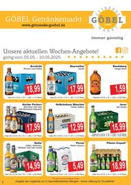 Getränke Göbel Prospekt woche 19 Seite 1