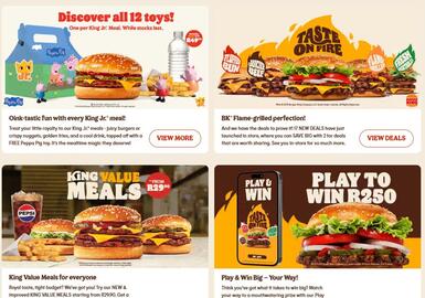 Burger King catalogue week 18 Page 1