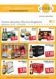 Getränke Göbel Prospekt woche 20 Seite 1
