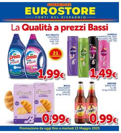 Volantino Supermercati Eurostore Pagina 1