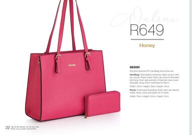 Honey Fashion Accessories catalogue week 18 Page 24