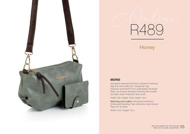 Honey Fashion Accessories catalogue week 18 Page 27