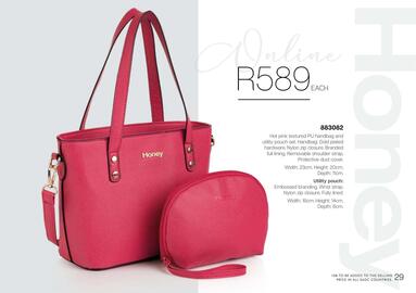 Honey Fashion Accessories catalogue week 18 Page 31