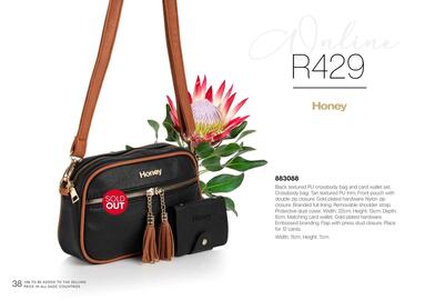 Honey Fashion Accessories catalogue week 18 Page 40
