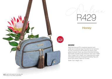 Honey Fashion Accessories catalogue week 18 Page 42