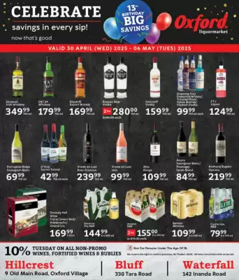 Oxford Freshmarket catalogue (valid until 6-05)