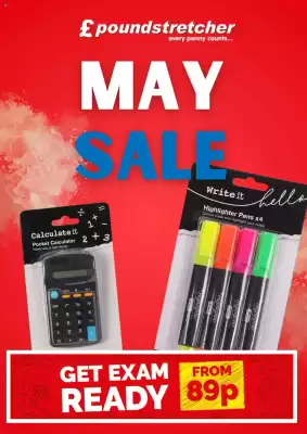 Poundstretcher leaflet (valid until 31-05)