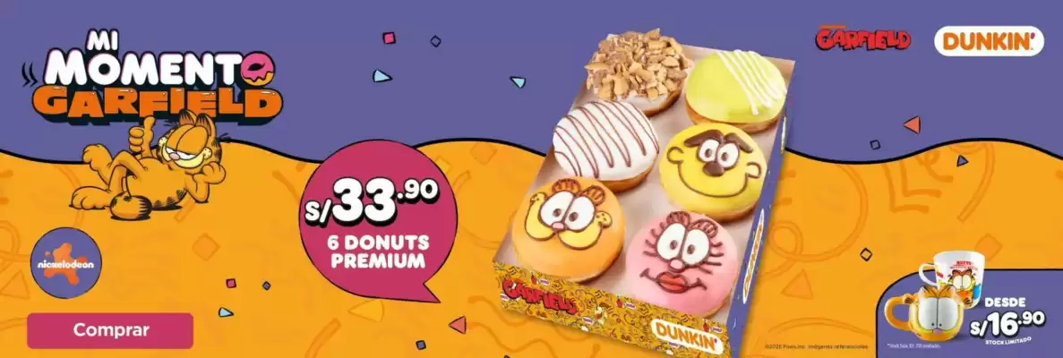 Catálogo Dunkin Donuts (válido hasta 6-05)