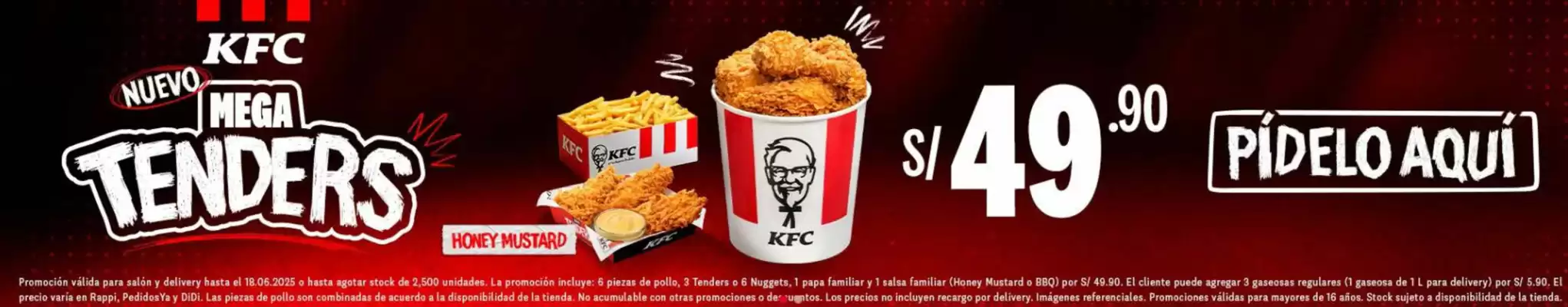 Catálogo KFC (válido hasta 6-05)