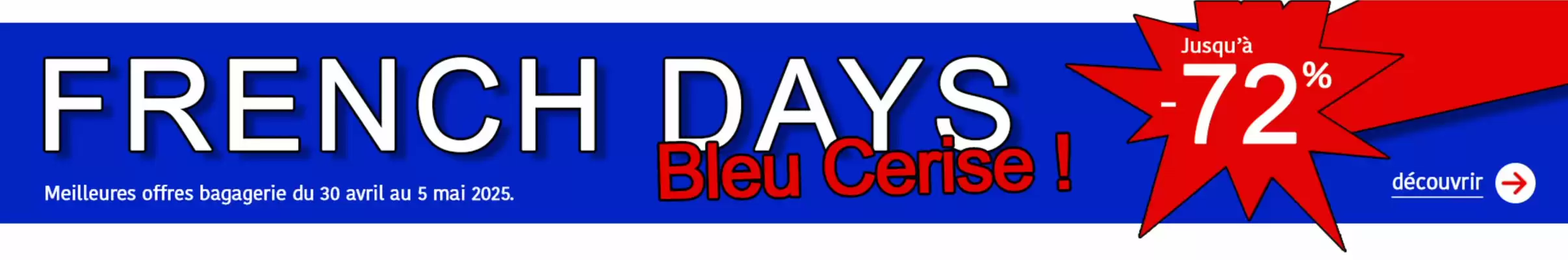 Catalogue Bleu Cerise (valable jusqu'au 5-05)