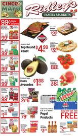 Ridley's Family Markets Weekly Ad week 18 Page 1