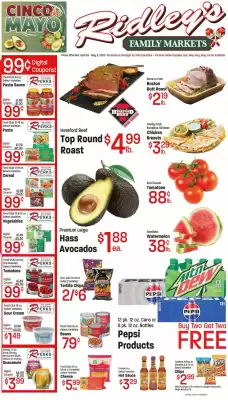 Ridley's Family Markets Weekly Ad (valid until 5-05)