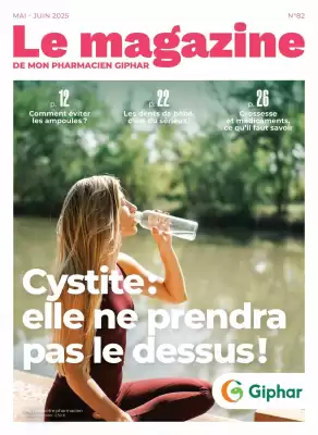 Catalogue Pharmacien Giphar (valable jusqu'au 30-06)