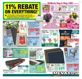 Menards Weekly Ad Page 1