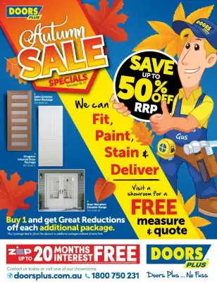 Doors Plus catalogue (valid until 31-05)