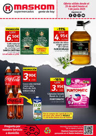 Folleto Maskom Supermercados Página 1