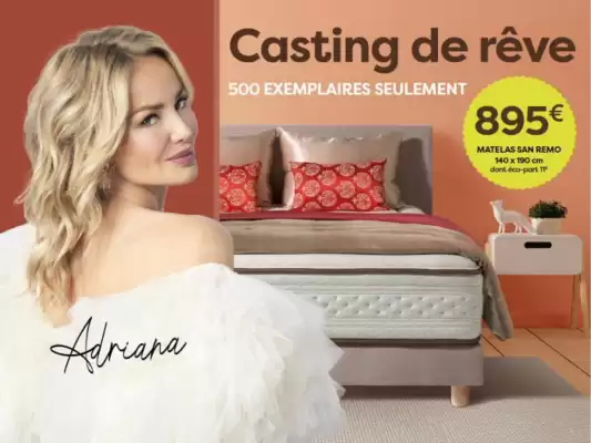 Catalogue France Literie (valable jusqu'au 31-05)