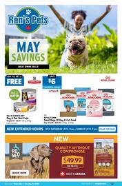 Ren’s Pets Depot flyer week 18 Page 1